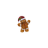 12 Inch 3D Christmas Gingerbread Decor