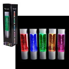 (T) 13.25" Color-Changing Tornado Lamp