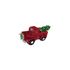 13.5 In 3D Christmas Truck Decor