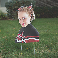 Custom Photo Cutout Yard Sign