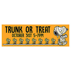 Peanuts Halloween Custom Banner - Medium