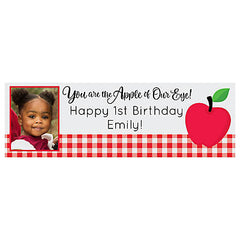 Apple of Our Eye Custom Banner - Medium
