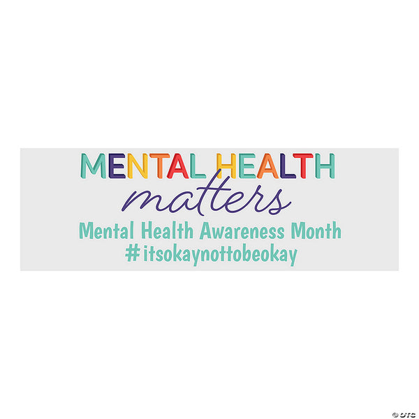 Mental Health Matters Custom Banner - Medium