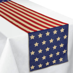 American Flag Table Runner