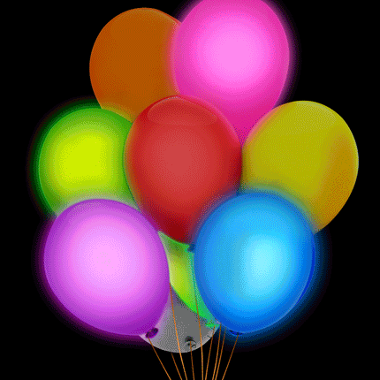 LED Light Up 14 Inch Blinky Balloons