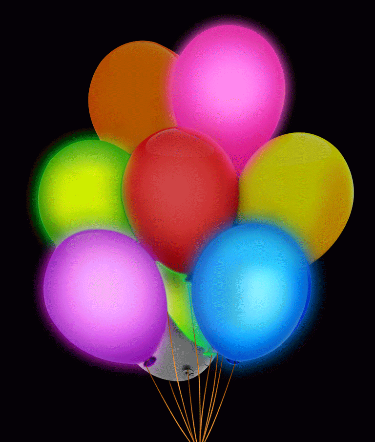 LED Light Up 14 Inch Blinky Balloons