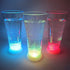 LED Light Up Flashing 16 Oz Slender Pilsner Drink Glass - Multicolor