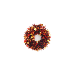 17 In Harvest Round Wreath