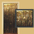 Gold Metallic Fringed Door Curtain
