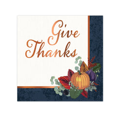 Fall Thanksgiving Lunch Napkins