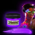 Glominex Glow Body Paint 1oz Jar Purple