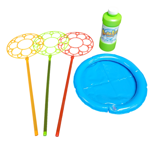 Giant Bubble Maker Play Toy Wand Kit Set