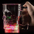 LED Light Up Flashing 20 Oz Skull Mug - Multicolor