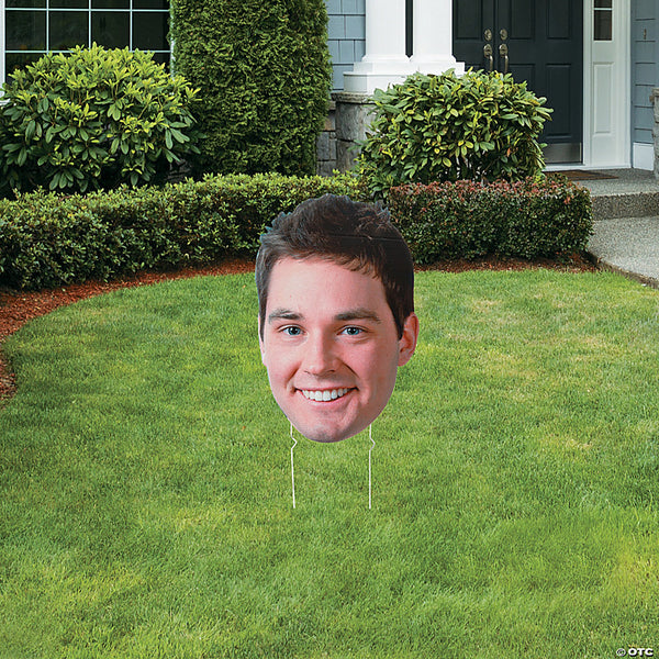 26 Custom Photo Big Head Cutout Yard Sign