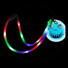 LED Squeeze Shark Lanyard Necklace