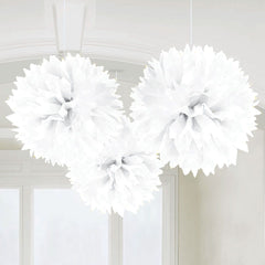 White Fluffy Decorations