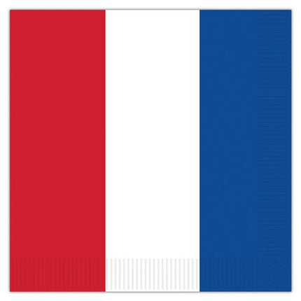 Patriotic Colors Lunch & Dinner Napkins