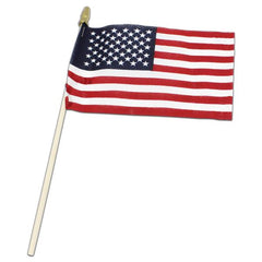 American 4" X 6" Cloth Flags
