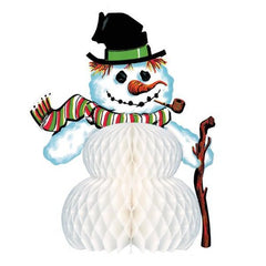Vintage Snowman 11" Centerpiece