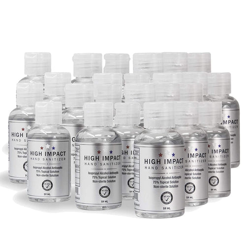 75% Isopropyl Alcohol Based 2 Oz Sanitizer-Pack of 25 Bottles-FDA & CDC Approved- Made In USA