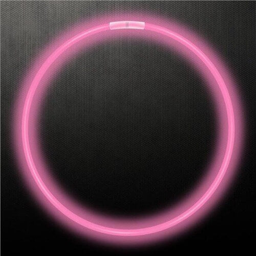 22 Supreme Pink Glow Stick Necklace - Pack of 50 Necklaces