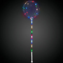 LED Lollipop Balloon Kit with White Handle