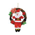 Santa Grapevine Wreath