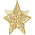Gold Star Glitter Decoration