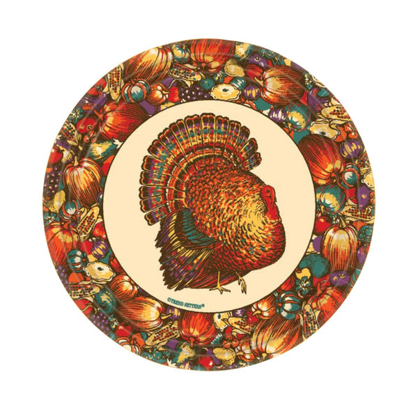 Autumn Turkey 7 Plates