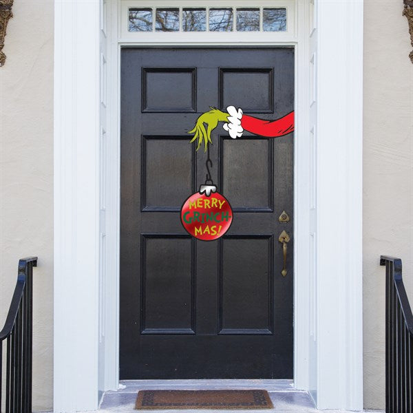 Merry Grinchmas Door Decoration