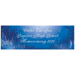 Under the Sea Grand Events Custom Banner - Large