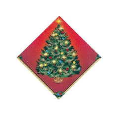 Christmas Tree Beverage Napkins