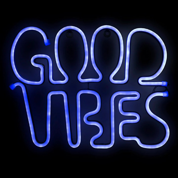 13 Good Vibes Led Neon Style Sign