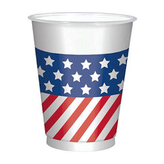 Patriotic 16 Oz Plastic Cups