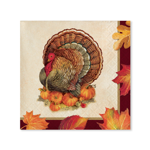 Turkey Beverage Napkins