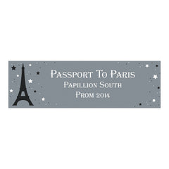 Passport To Paris Grand Events Custom Banner - Small