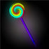 Colorful Glow In The Dark Lollipop Wand | PartyGlowz