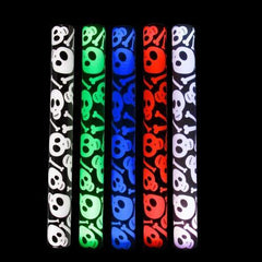 LED Light Up 16 Inch Skulls & Bones Foam Stick