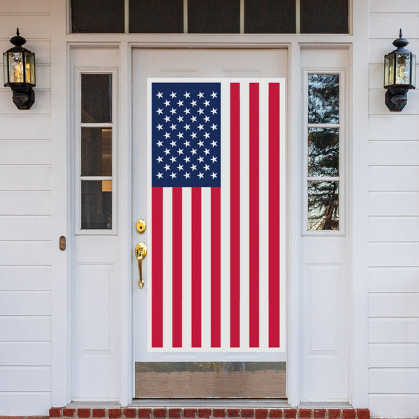 American Flag Door Cover