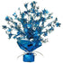 Blue Snowflake 15" Centerpiece