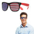 American Flag Patriotic Party Sunglasses | PartyGlowz