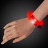 LED Light Up Red Tube Bracelets