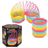6" Mega Hexagon Rainbow Coil Spring