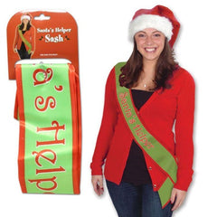 Santa's Helper Sash