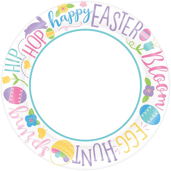 Happy Easter 7 Plates