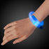 LED Light Up Blue Tube Bracelets