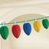 Christmas Lights Honeycomb Garland