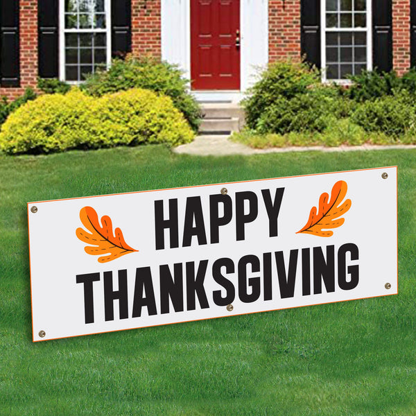 Happy Thanksgiving Banner Decoration