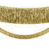 9 Ft. Ready-to-Hang Gold Metallic Tinsel Fringe Garland