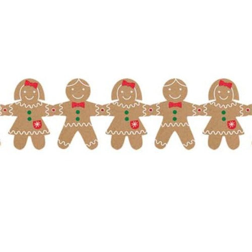 Gingerbread Felt Garland